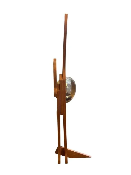 Vintage Handcrafted Wooden Dog Doorstop Hand Painted - Picture 6 of 8